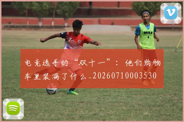 电竞选手的“双十一”：他们购物车里装满了什么_20260710003530