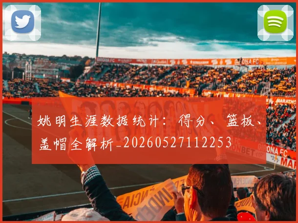 姚明生涯数据统计：得分、篮板、盖帽全解析_20260527112253